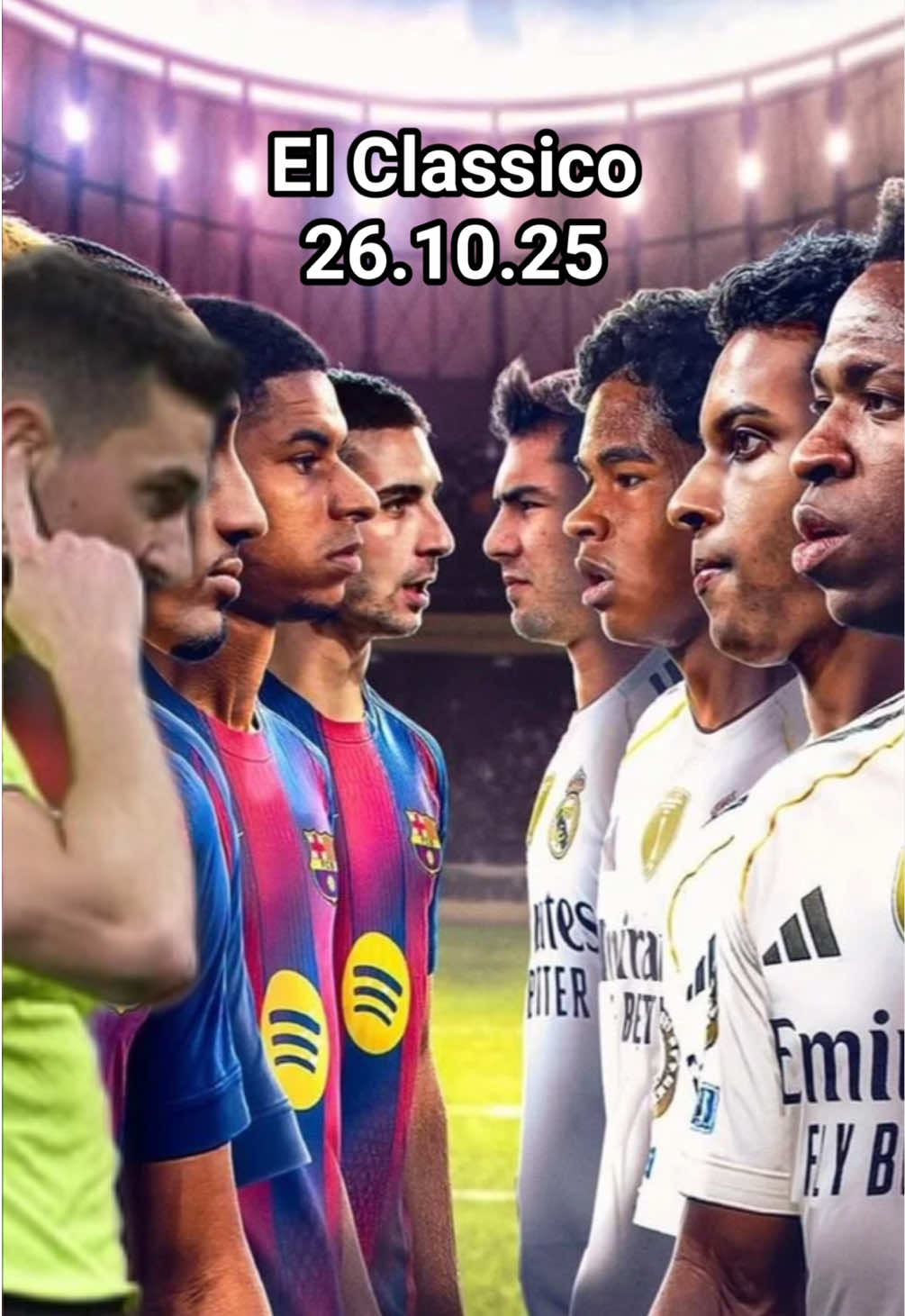 Who’s ready for el Classico?iHala Madrid!🤍