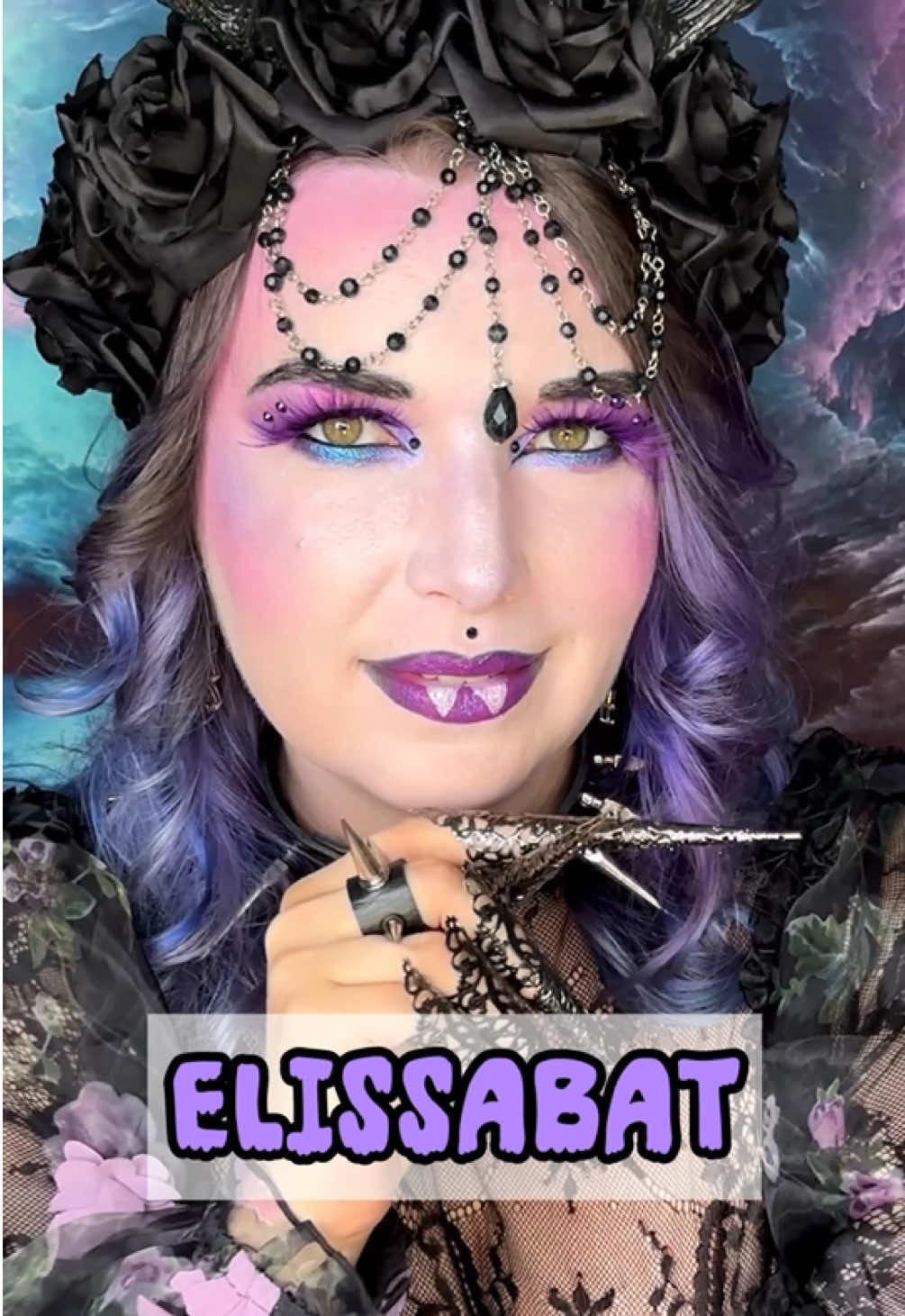Replying to @marilyn d damot sariola 💜🦇Monster High Halloween Makeup: Elissabat🦇💜 Which Monster High character should I do next?💜 PRODUCTS USED: @Mehron Makeup CreamBlend Stick in White and Pastel Purple  @moiracosmetics Loose Setting Powder in Translucent  @NYX Professional Makeup Buttermelt Blush in All The Butta  @nyxcosmetics Buttermelt Highlighter in No. 1 Butta  @Nomad Cosmetics Shop New Zeland Stargazing palette  @essence.cosmetics Super Precise Eyeliner  @fentybeauty Hella Thicc mascara @IONI Cosmetics _ false eyelashes  @Unicorn Snot Quiet Riot lipstick in Astro @unicornsnot Glitter Gel  _______________________________________________ #makeup #halloween #halloweenmakeup #halloweenmakeuplook #monsterhighmakeup 