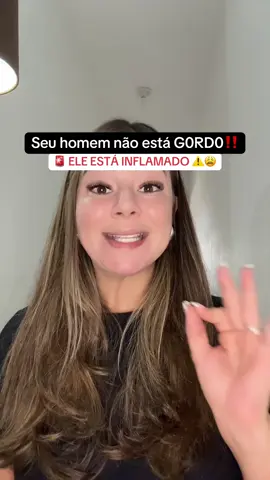 Seu homem não tem barriga de chopp, ele está inflamado!  #homem #prostata #prostatainflamada #bemestar #fyp 