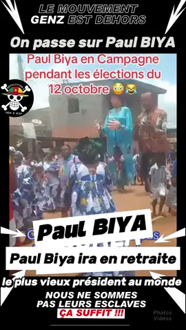 Paul BIYA en retraite. #genz #genz237 #camerountiktok🇨🇲 #revolution #bafoussam #dschang