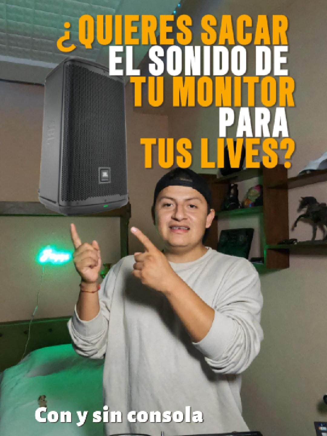 Quieres sacar le sonido de tu monitor para tus live? #live #live tiktok #tutorials #aprender #transmisiontiktok #livedj #djset #monitor #monitorparalive #sonandoentusparlantes #monitorlivemusic #djviral