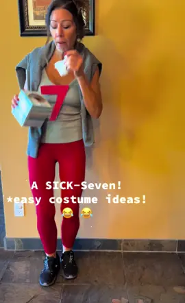 A SICK-Seven!  😂😂😂  *#easy #Halloween #costume ideas!! #sixseven #67