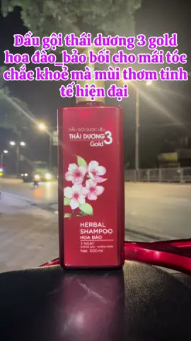 Dầu gội thái dương 3 gold hoa đào_chai 500ml dùng soeeu tiết kiệm,hốt lẹ mấy bà ơi#xuhuong #vairal #saothaiduong #daugoithaiduong3goldhoadao 