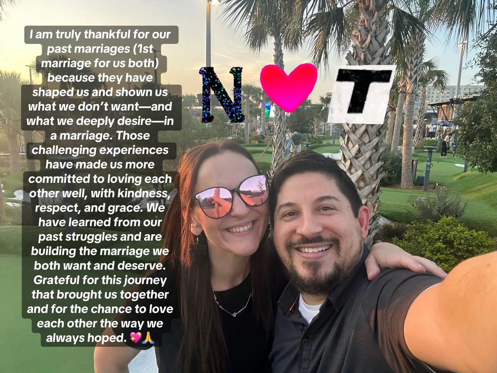Grateful for the marriage God has so beautifully orchestrated. Every trial before was shaping us for this kind of love—steady, prayerful, and full of grace. 🙏💍❤️ #marriage #remarried #husbandwife #thankfulforyou #godisgood 