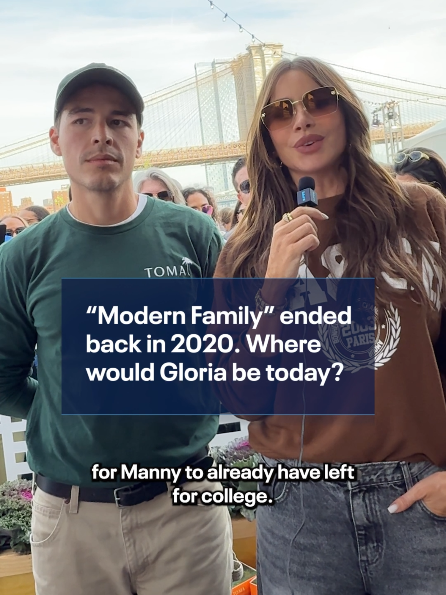 Grab the tissues, because this Modern Family is forever. 😭 Sofía Vergara reflects on her iconic role as Gloria during Food Network’s New York City Wine & Food Festival.