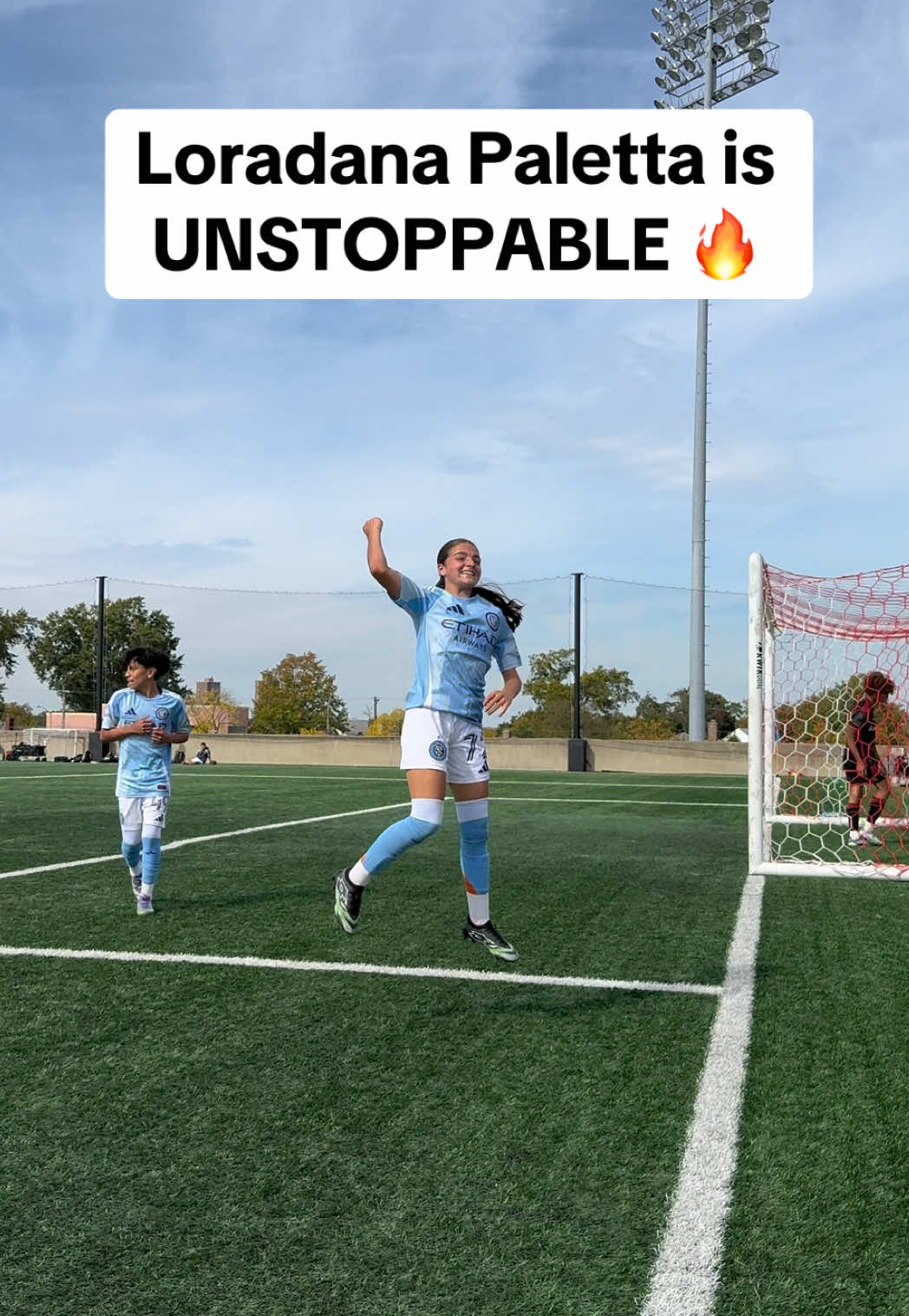 Loradana Paletta is UNSTOPPABLE for NYCFC’s U15 squad 🔥 #mlsnext #nyc #nycfc #Soccer #football 
