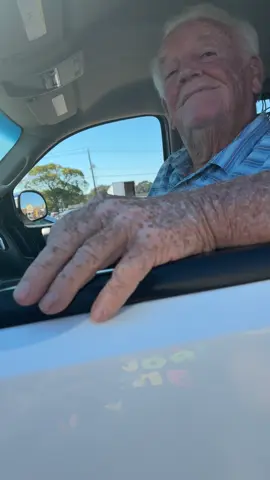Met gramps at the car wash & he followed me to the store. I’m so flabbergasted… 