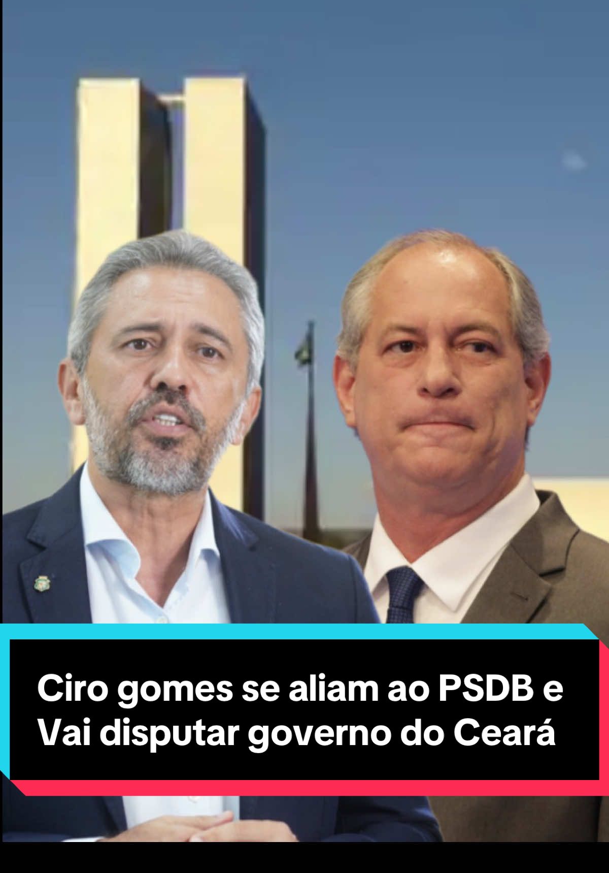 Ciro Gomes anuncia sua saída PDT e se uni ao PSDB vai disputar o governo do Ceará #elmano #cirogomes #governo #noticia #noticiastiktok 