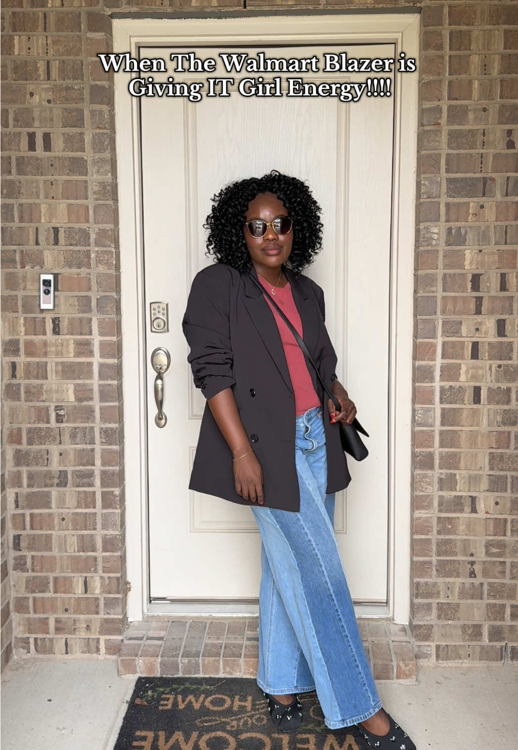 @Walmart is killing the game yall this blazer is one of my most recent purchases and it did not disappoint!!! From a casual look to dressed up, it just works effortlessly.  #walmartfinds #walmartfashion #blackblazer #casualoutfits #fashiontiktok 