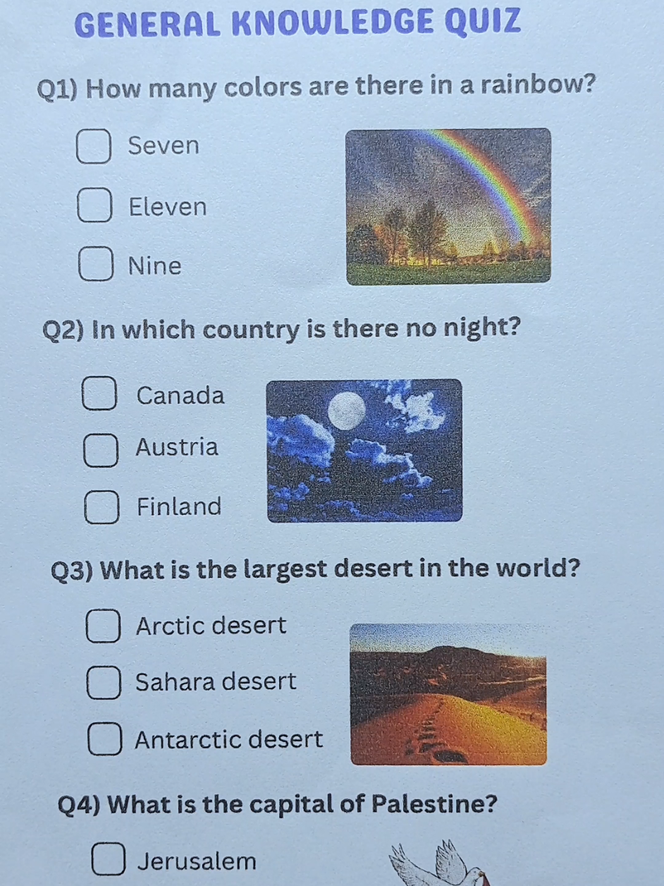 Can You Get 6/6? #quiz #quiztime #generalknowledge #trivia #LearnOnTikTok 