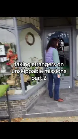 taking strangers on unskippable missions #fyp 