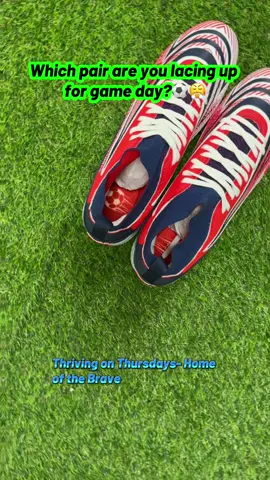 Just a quick look at a few of the designs we carry! Made for players who want style and performance. From bold colorways to clean classics, there’s a fit for every game-day vibe. Comment your favorite pair👇 and tell us your go-to position on the field!!!🏅⚽️🤯#Soccer #football #cleats #chooseyourcharacter #fyp @ptj_alltheway @PTJShoes