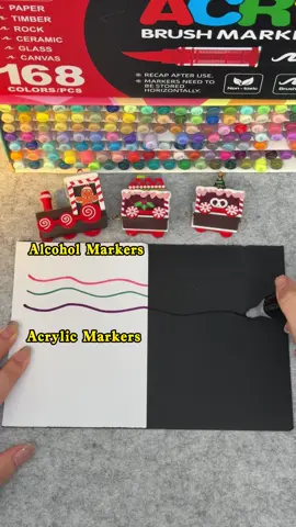 I'm really impressed with the quality of these acrylic brush marker paint pens. #acrylicpaintpens #acrylicpens #painting #artsandcrafts #giftideas    Hzj