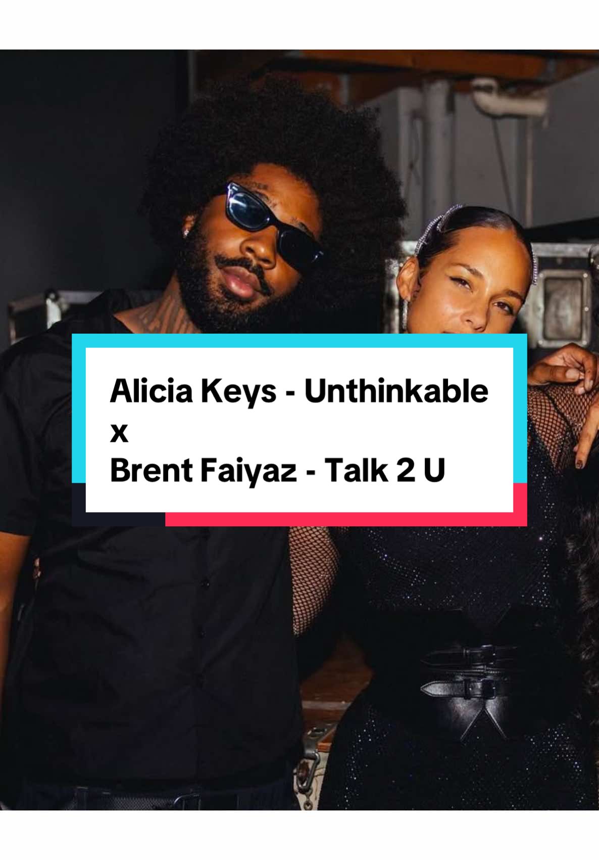 I’m still going off. 😭 @Alicia Keys - Unthinkable (I’m Ready) x @brentfaiyaz - Talk 2 U #fypシ #dj #mashup #brentfaiyaz #aliciakeys 