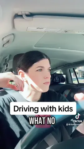 Happy Monday 🫣  #thatsnotwhatimeant #momlife #drivingwithkids 