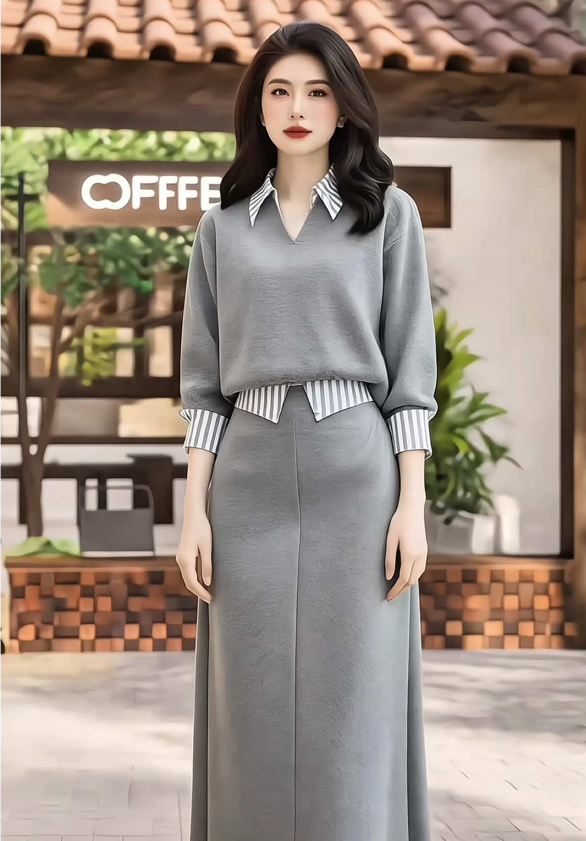 Trời se lạnh có ngay set áo váy như này mặc lên là sang mà ấm áp. Đi chơi mix thêm đôi giày là năng động rồi #thoitrangnu #setboxinh #setbothoitrang #setaovaynu #setaovay  @Ngoan Lương 