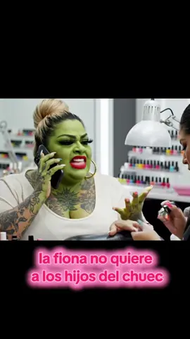 La fiona no quiere a los hijos del chuec #fionabuchona #humor 