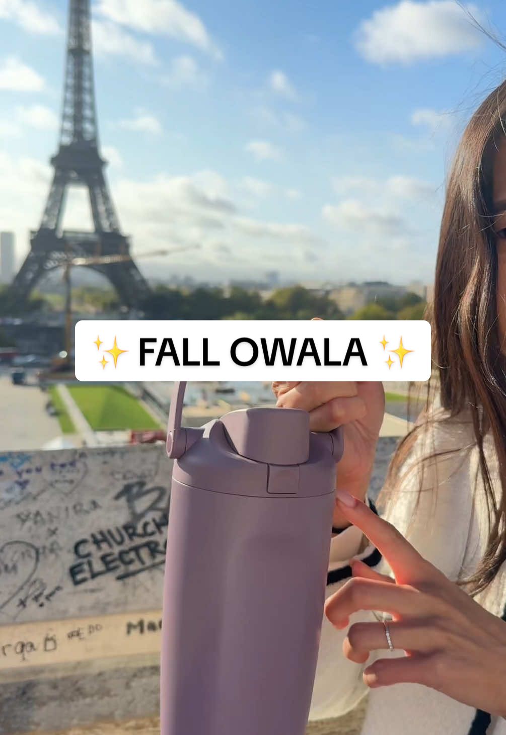 Yall this color for the fall.. it's a conversation starter and the perf color #owala #owalacolordrop #tiktokshopcreatorpicks #owalawaterbottle #owalafreesip 