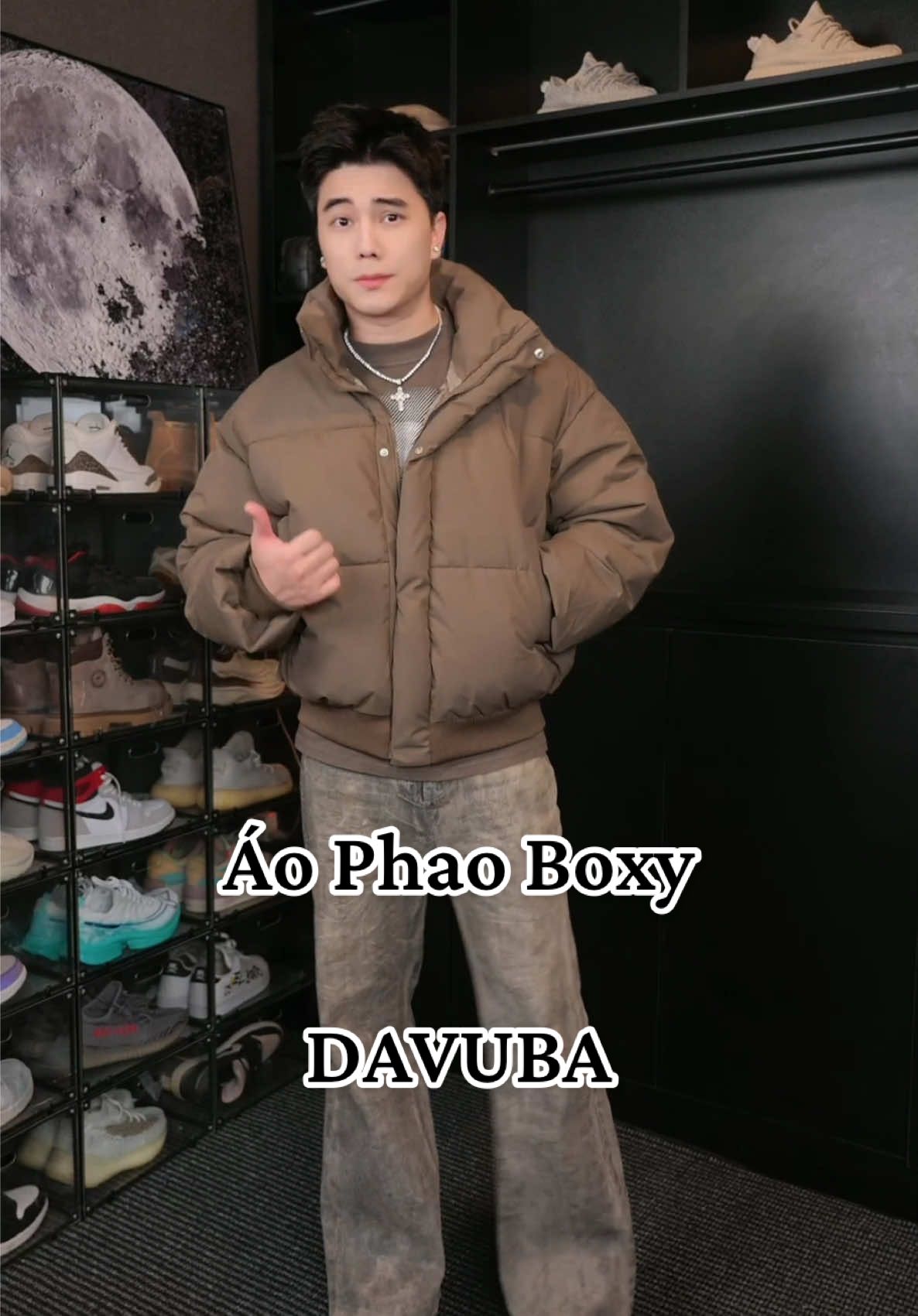 Chịu Davuba làm con áo phao xịn đét mà giá bèo thật sự #alexdealer #davuba #aophao #boxy 