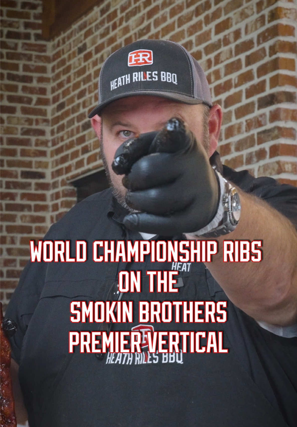 World Champ Ribs comin’ at ya! In just 60 seconds, I’m showin’ y’all how I built that perfect bite — from the rub, to the wrap, to the glaze that took home the gold. Full recipe below! Ingredients: - 2 racks baby back pork ribs - French’s mustard (binder) - Heath Riles Garlic Jalapeño Rub - Heath Riles Competition BBQ Rub - ¾ cup Heath Riles Butter Bath & Wrap (mixed with apple juice) - ½ cup Heath Riles Sweet BBQ Sauce - ½ cup Heath Riles Competition BBQ Sauce - ¼ cup Heath Riles Apple Habanero Glaze - Apple juice (for the wrap) Directions: 1. Prep the ribs: Remove the membrane and lightly trim. 2. Add binder and rubs: Coat with mustard, then layer Garlic Jalapeño Rub and Competition BBQ Rub on both sides. 3. Smoke: Place ribs meat-side up on smoker at 300°F and cook for 2 hours. 4. Wrap: Mix Butter Bath with apple juice, pour around ribs, wrap tightly in foil, and cook 1 hour more. 5. Rest: Unwrap and let rest 30–40 minutes. 6. Glaze: Combine sauces and glaze; brush over ribs and dust lightly with Competition Rub. 7. Set the sauce: Return to smoker for 10–15 minutes until tacky and glossy. 8. Serve: Slice between bones and serve with your favorite sides Full video (link in bio) #heathrilesbbq #ribs #worldchampion #ribrecipe #heathrilesbbqproducts @SmokinBrothers 