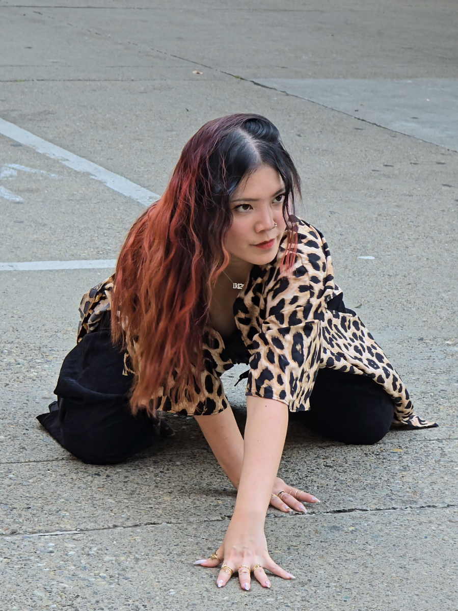 Check out Uni as Winter in our cover of Dirty Work out on our YT now!! 🐆🖤✨️ Song: Dirty Work @aespa official  Dancer: @𝓤𝓷𝓲🦄  #kpopinpublic #aespadancecover #aespadirtywork #kpopdance #aespa 