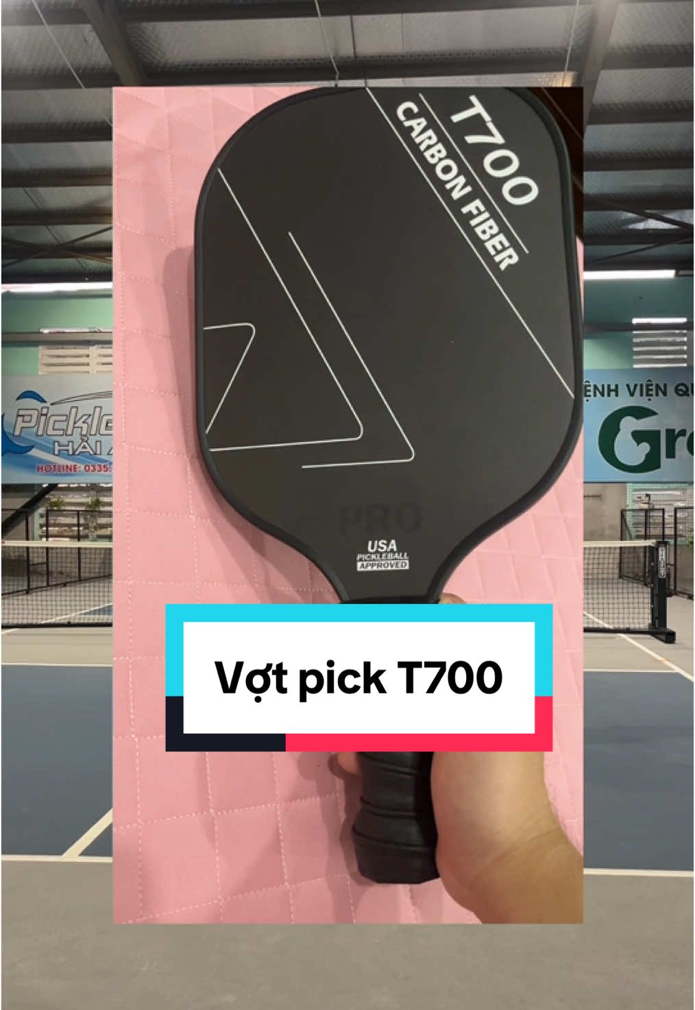 Vợt pick đây #pickleball #tapchoipickleball #t700 #t700pro #carbon 
