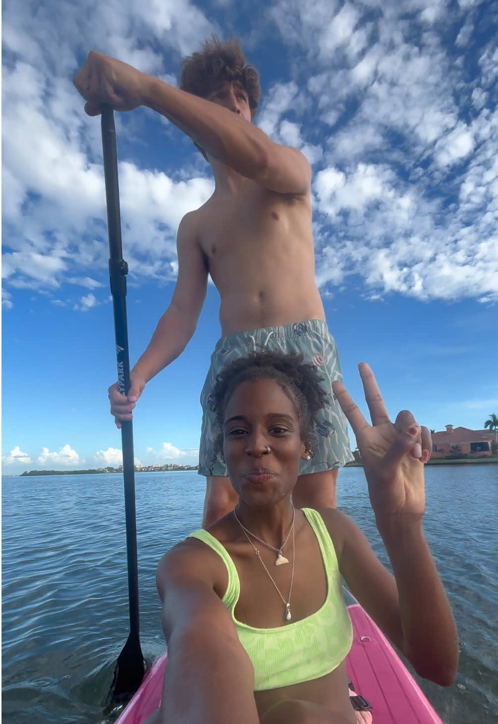 Paddle boarding is the best 