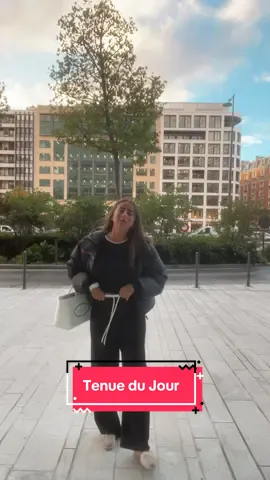 Si en octobre je suis déjà en doudoune, ça sera quoi au mois de décembre😭 #outfitoftheday #pourtoi #tenuedujour 