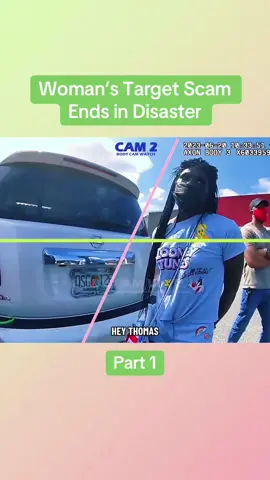 Woman’s Target Scam Ends in Disaster Part 1 #cops #copsoftiktok #police #bodycam #crime 