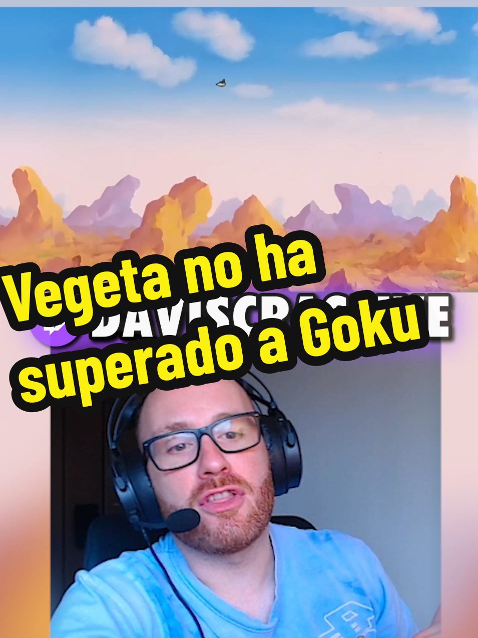 Vegeta no ha superado a Goku 🤯 Viendo Dragón Ball Z doblaje latino en directo 🐉 #anime #reaccion #dragonballz #twitch #stream #daviscras 