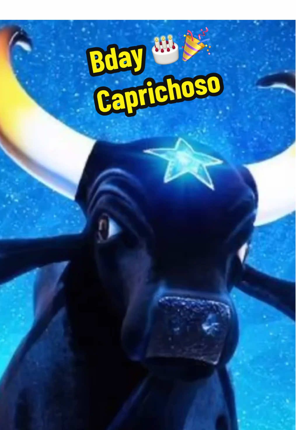 💙🐂 MY BLACK, PERFECT 🖤🎶 Hoje celebramos o orgulho do povo azul e branco que também leva a cultura amazonense pro mundo! Parabéns pra ele que é lindo, belo, nosso touro negro da América. 😍 Toca Marujada que hoje é dia de festa!!! 🥳🎉 #HappyBdayCaprichoso #Caprichoso112anos