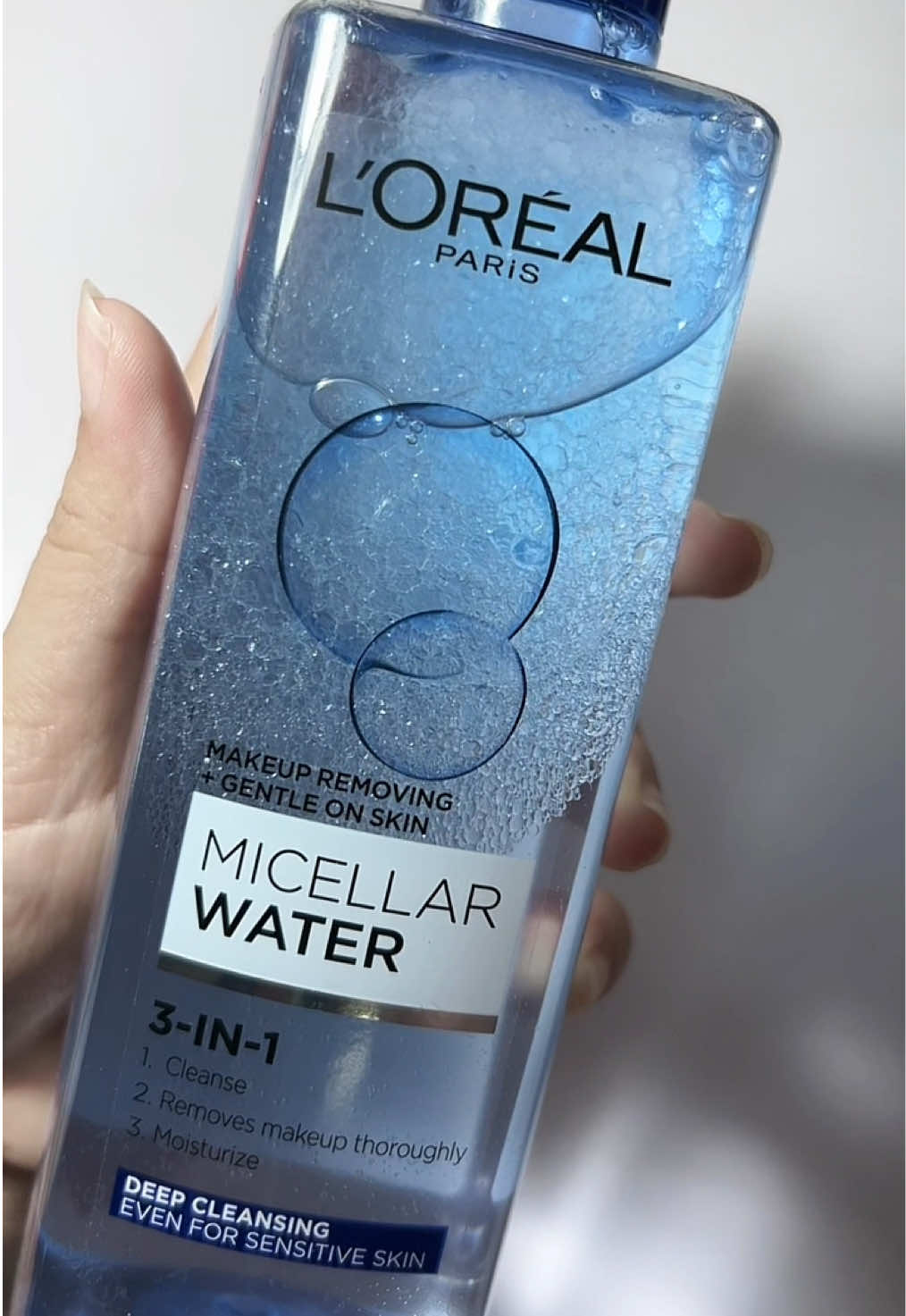 Nước tẩy trang hot hit nhà l’oréal nhaaa#gocdepcungnang #skincare #lamdep #loreal #nuoctaytrang 