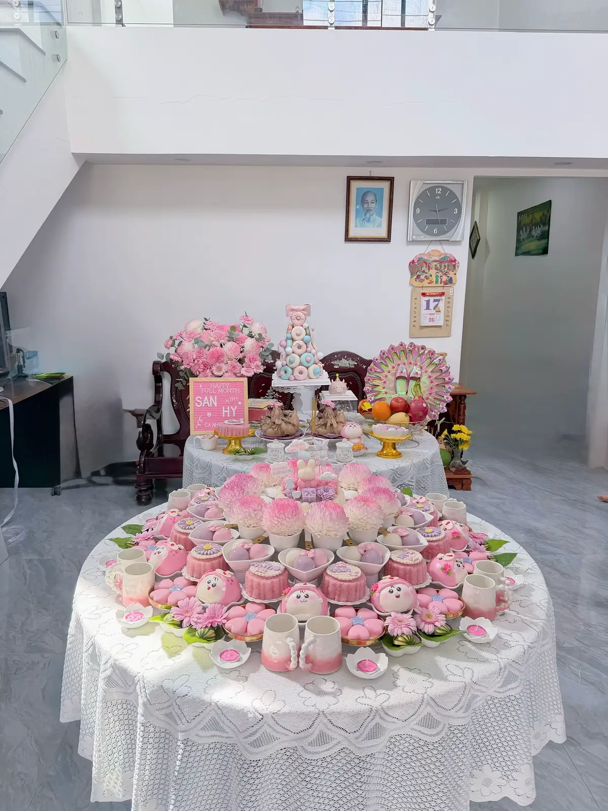 Mâm màu hồng giành cho bé gái.!!!! #mamcungdaythang #mamcungthoinoi #mâmcungdaythangthoinoi 