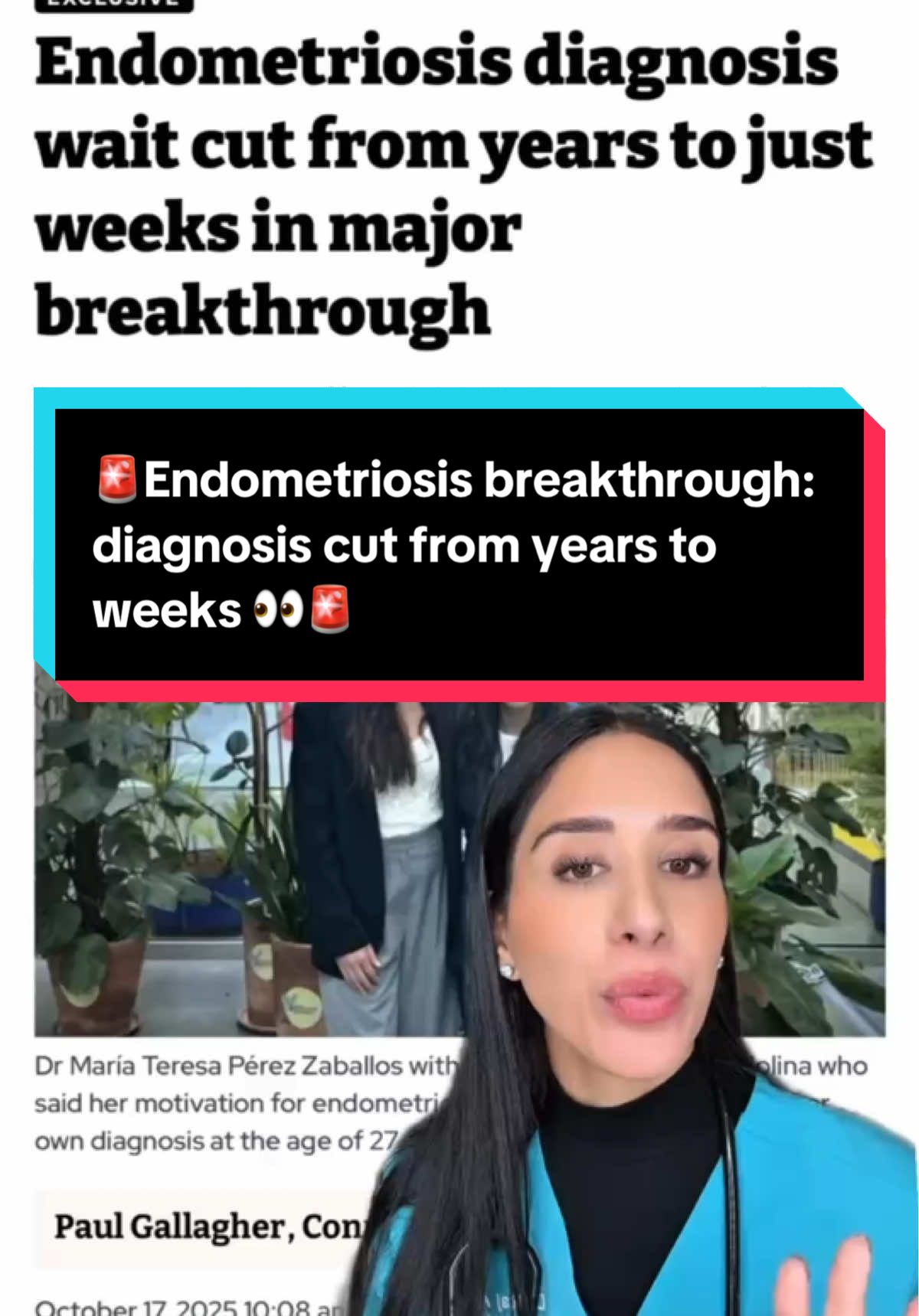 A huge step forward for women’s health endometriosis diagnosis could soon take weeks instead of years. Faster answers mean faster treatment, less suffering, and more women finally being believed instead of dismissed. This is the progress we’ve been waiting for. #Endometriosis #WomensHealth #MedicalBreakthrough #ChronicIllness #HealthNews