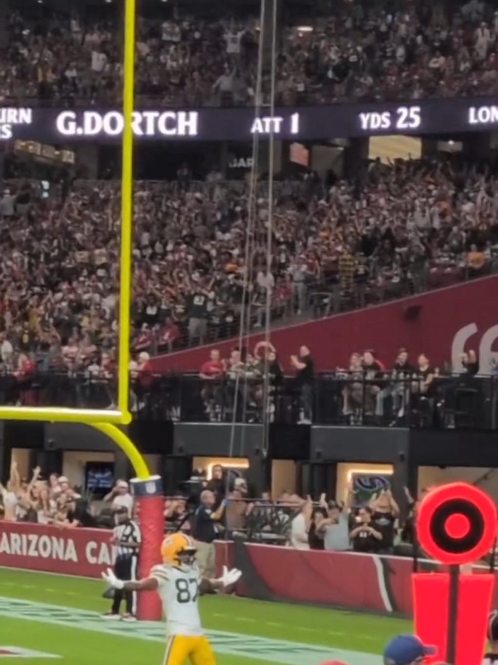 GoPackGo baby🧀🏈.... Packers vs Cardinals in AZ🌵 #fyp #packers #greenbaypackers #gopackgo #viral 