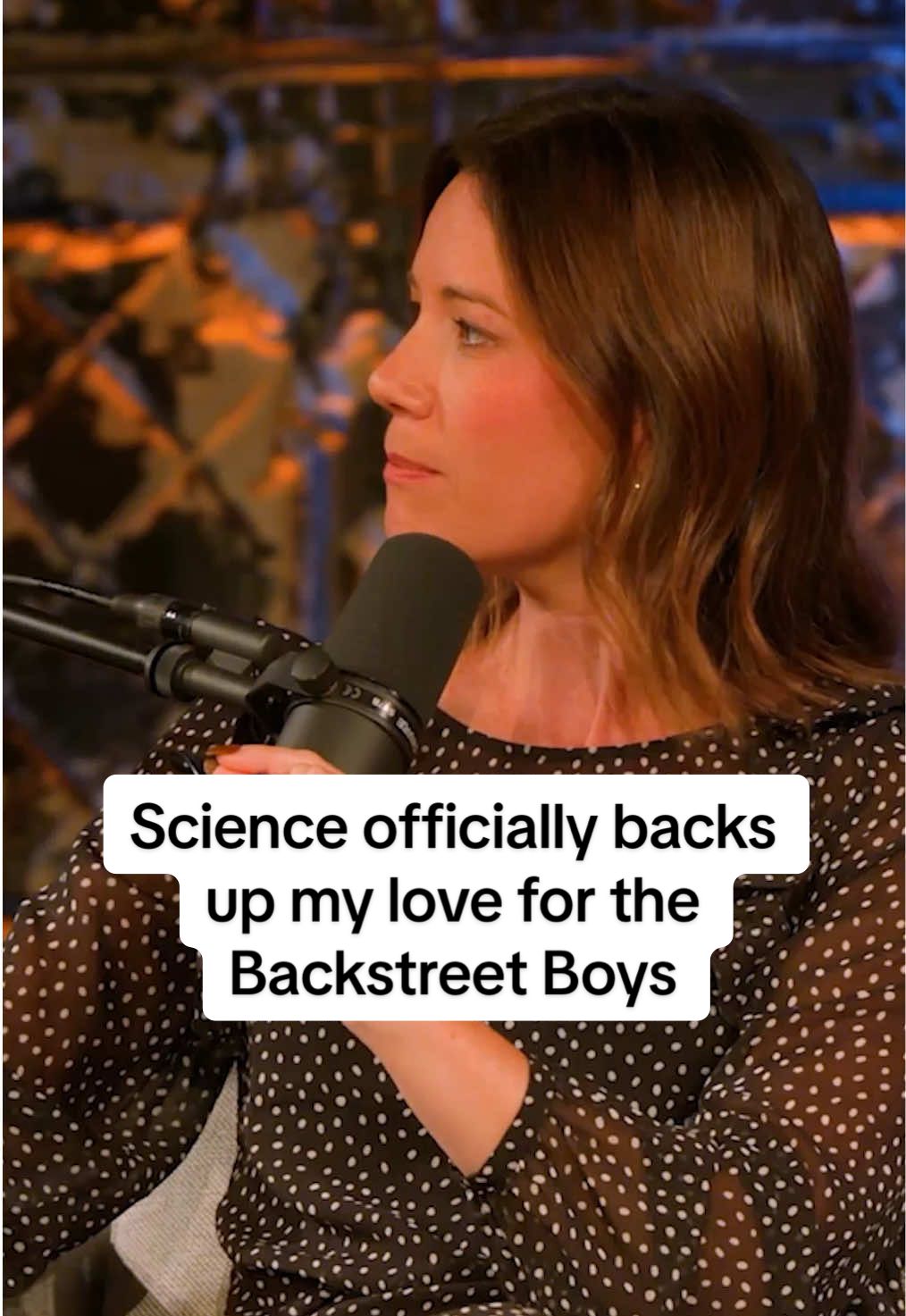 Turns out science says it’s normal to still be obsessed with the music you loved as a teen 😅 For me, it’s the Backstreet Boys. Who’s yours? #backstreetboys #spherelasvegas 