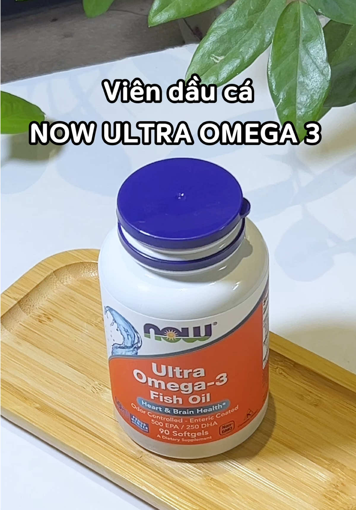 Uống dầu cá mà không tanh? Giờ thì có thật rồi! 💧 Khỏe tim – sáng mắt – đẹp da chỉ với 1 viên mỗi ngày ✨ #nowultraomega3 #omega3 #dauca #viral #fyp 