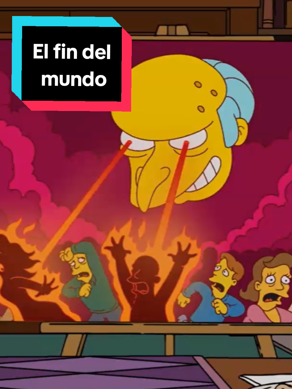 El fin del mundo - Los Simpson #simpsons #lossimpson #entretenimiento #serie #parati 