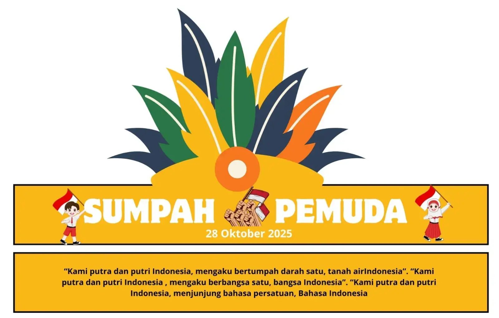 mahkota untuk memperingati hari sumpah pemuda tahun 2025 #sumpahpemuda2025 #sumpahpemuda #mahkotasumpahpemuda #fyp #kreasi 