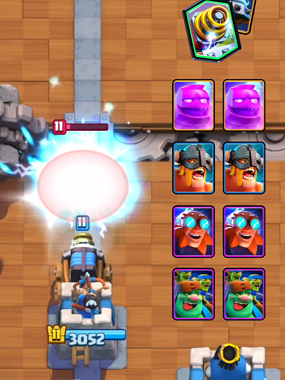 Sparky vs Mini Pekka⚡  #clashroyale #clashroyaledaily #clashroyaleupdate 
