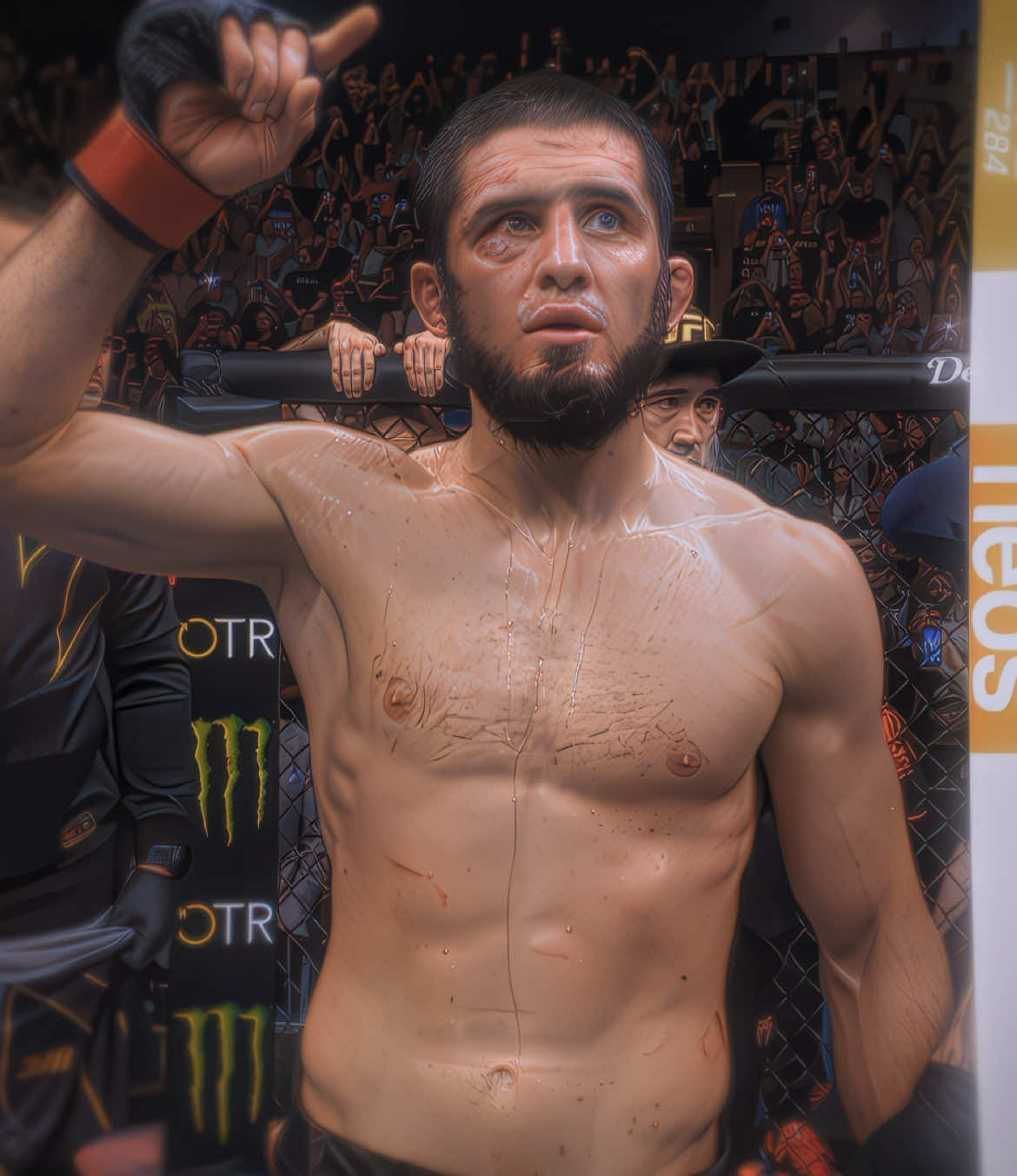 Makhachev vs Volkanovski 🔥 Islam HARDEST Fight EVER 💀 #ufcrussia #islammakhachev #alexandervolkanovski #ufcaustralia #mmafighter 