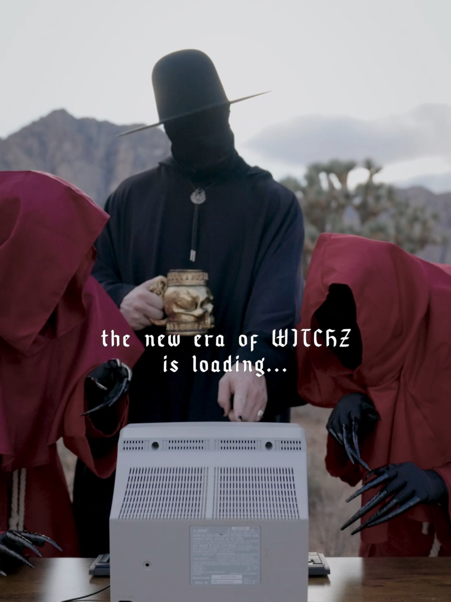 so let the sacrifice begin in 7 days when the gates open... will i be taking ur city? this is your last week to RSVP for early access to get WITCHZ world tour pre-sale code, u'll be first to VIP and GA tix... or risk eternal servitude to the Others...  they’re clingy, but u’ll get used to it ☺︎ #witchz