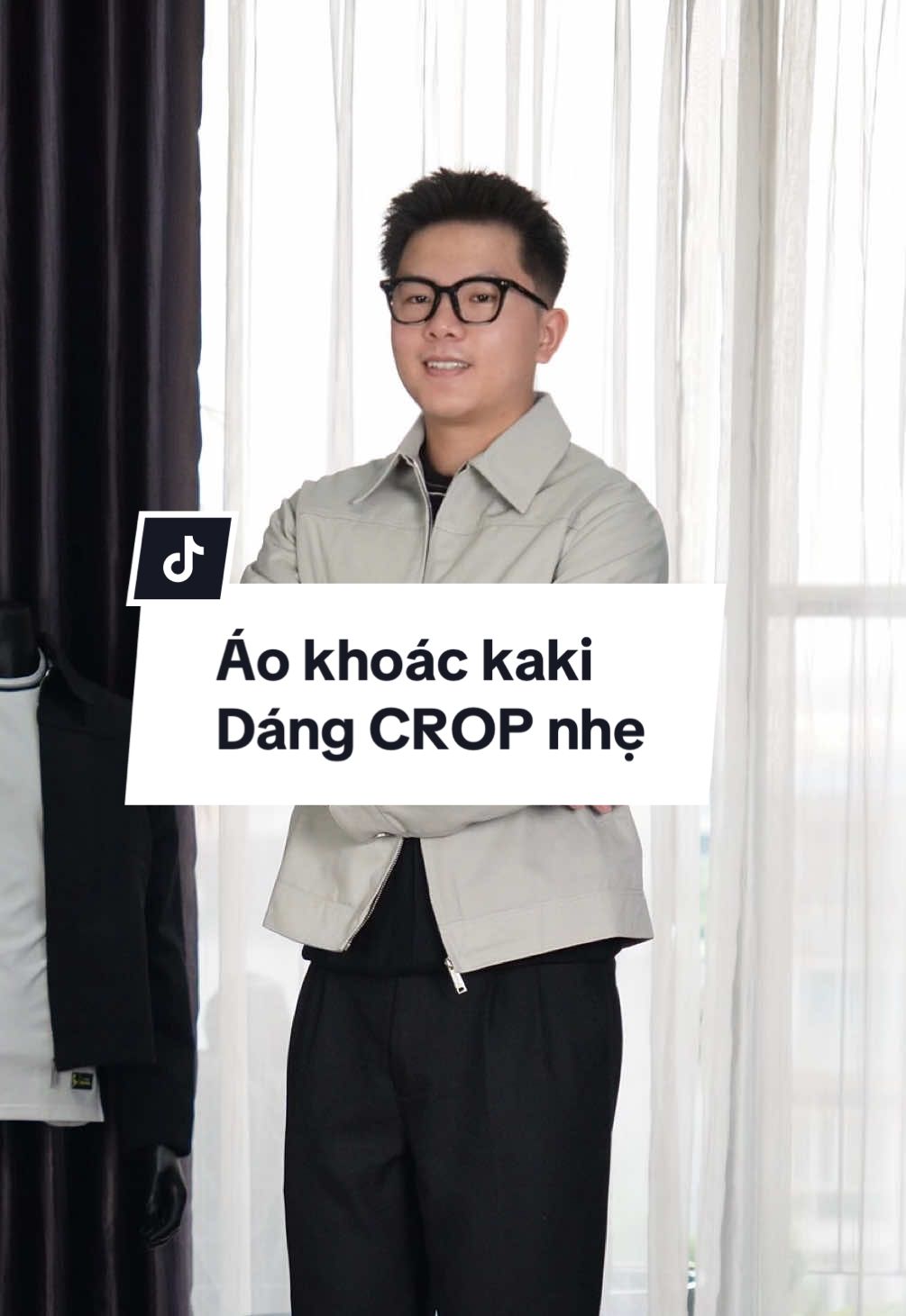 Áo khoác kaki dáng crop nhẹ siêu đẹp cho anh em đây #aokhoackaki #aokhoacnam #aokhoac #aokhoackakinam #roway 