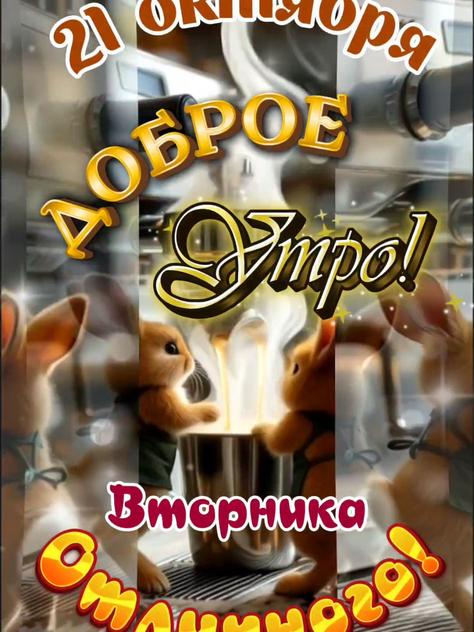 Доброе Утро! 21 октября. #доброеутро #отличноговторника #21октября #владаалматы #сдобрымутром 