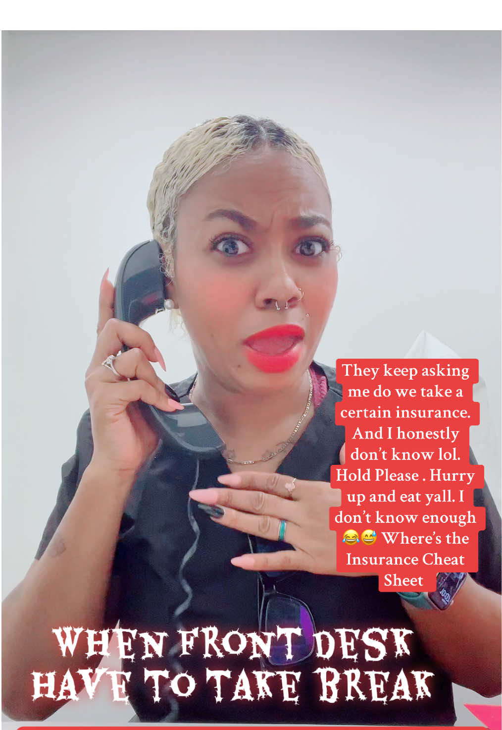 #frontdesk #ophthalmology #ophthalmictechnicians #ophthalmicassistant  #officehumor 