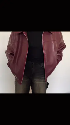 Bienvenue ❤️ #leatherjacket #fyp #foryoupage #algeria #jacket 