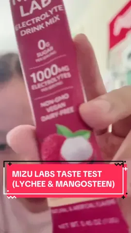 Another @Mizu Lab taste test!! 😋😋😋