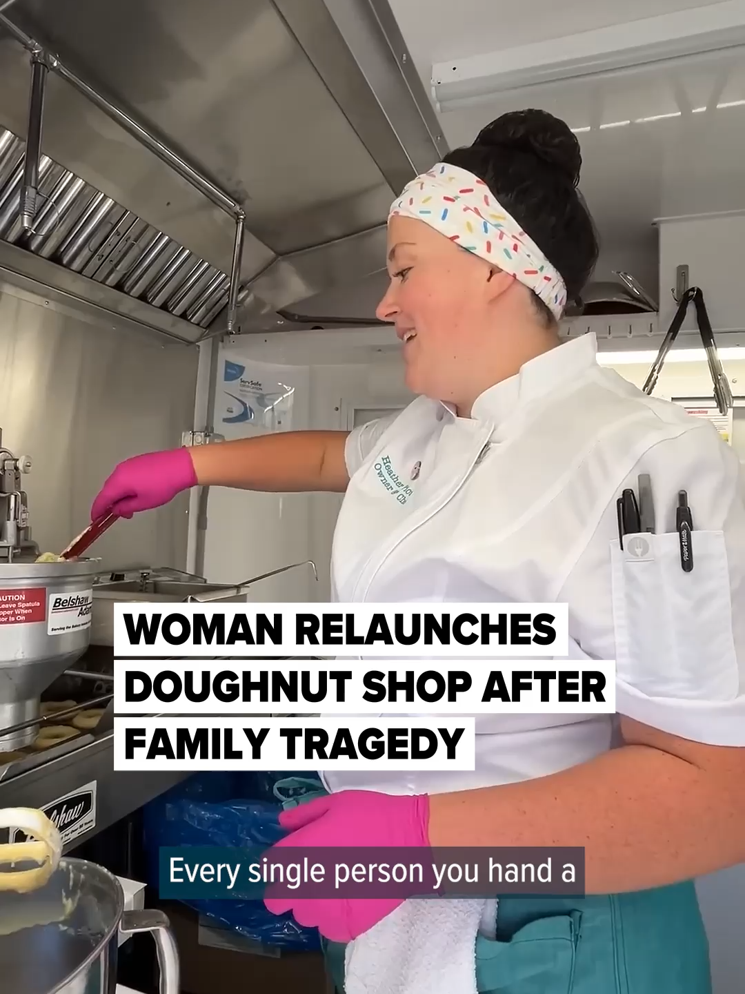 In the year after her husband unexpectedly died, Heather Piotter could barely function, let alone continue the couple’s newly launched doughnut business. Jeffrey “JJ” Piotter, 34, was killed February 2023 when a vehicle going the wrong way on southbound U.S. 23 struck his vehicle. The couple had launched their home doughnut business just 10 days prior. After the crash, Piotter planned to shutter it but now she’s ready to continue the dream. Dora’s Donuts will host its grand opening Sunday, Oct. 26, at 89 Wabash Road in Milan as part of the Milan Farm & Flea Autumn Boo Bash. The event runs from 9 a.m. to 3 p.m. (Abra Richardson | MLive.com) #donut #doughnut