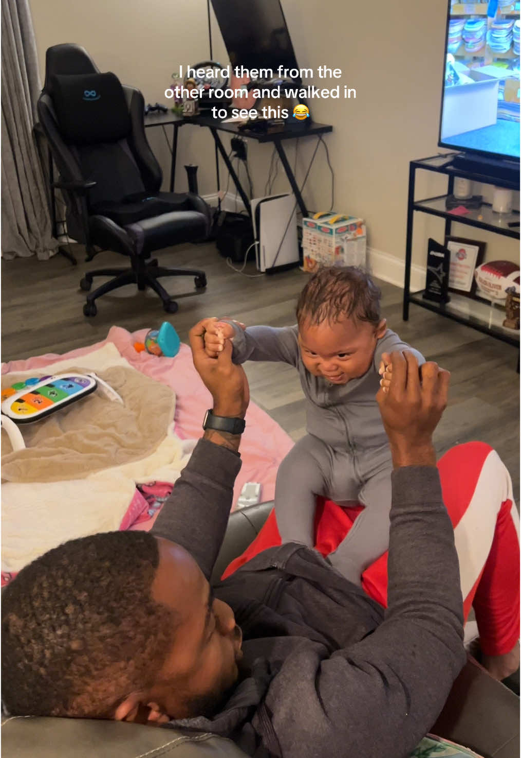 As for me and my house we will serve the Lord!! #funnybaby #family #preach 