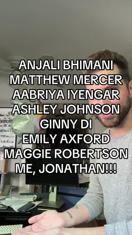 OH DID YOU HEAR? The Puppy Roll 2: The Rise of Gato livestream is TONIGHT! 6PM PST on YT! Whether you can donate, watch, or both, I’d be so grateful!  🎲 The Puppy Roll 2: The Rise of Gato 📅 Oct 20 • 6 PM PT L!nks where you know they’d be! Cast: @MatthewMercerVO as Omar @Smashley Johnson as Sully @quiddiebadi as Suvi @Maggie Robertson as Cricket ME as Milton Plus new player @Ginny Di as Pablo And special guest Emily Axford as Bruce! And our fearless DM, @Anjali Bhimani as Charley
